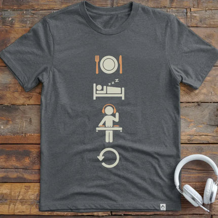 Eat Sleep DJ Repeat T-Shirt