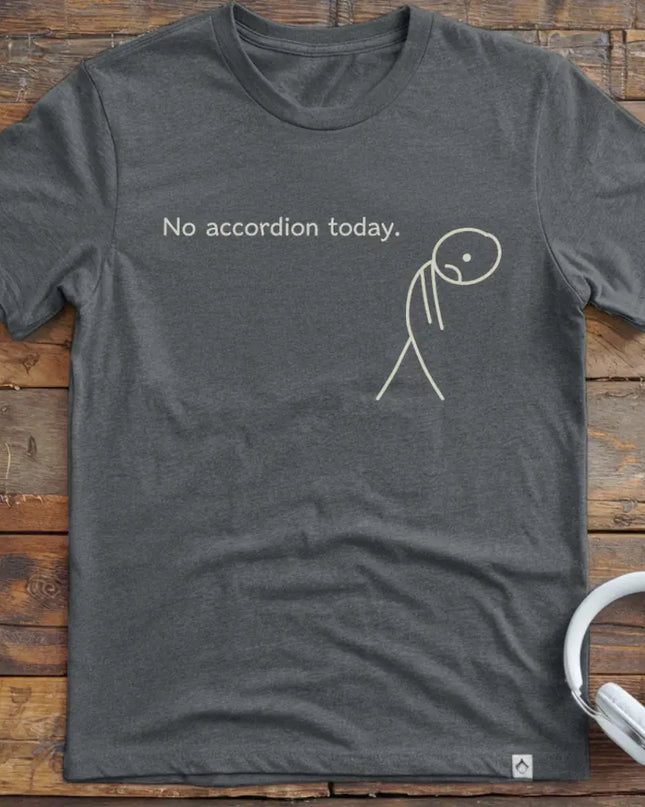 No Accordion Today T-Shirt