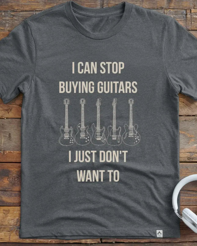I Can Stop Guitar T-Shirt