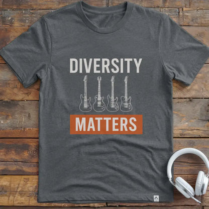 Diversity Matters Guitar T-Shirt