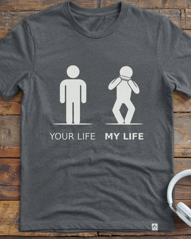 My Life Harmonica T-Shirt