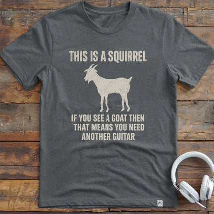 Squirrel Guitar T-Shirt