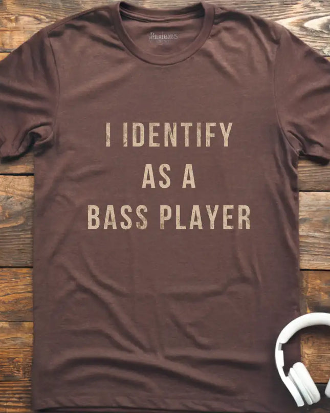 Identify Bass Player T-Shirt