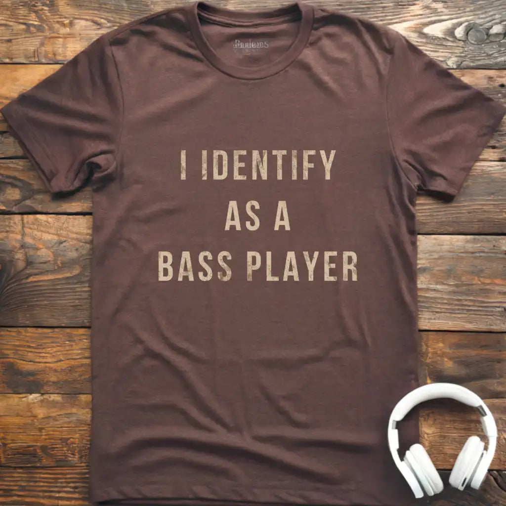 Identify Bass Player T-Shirt