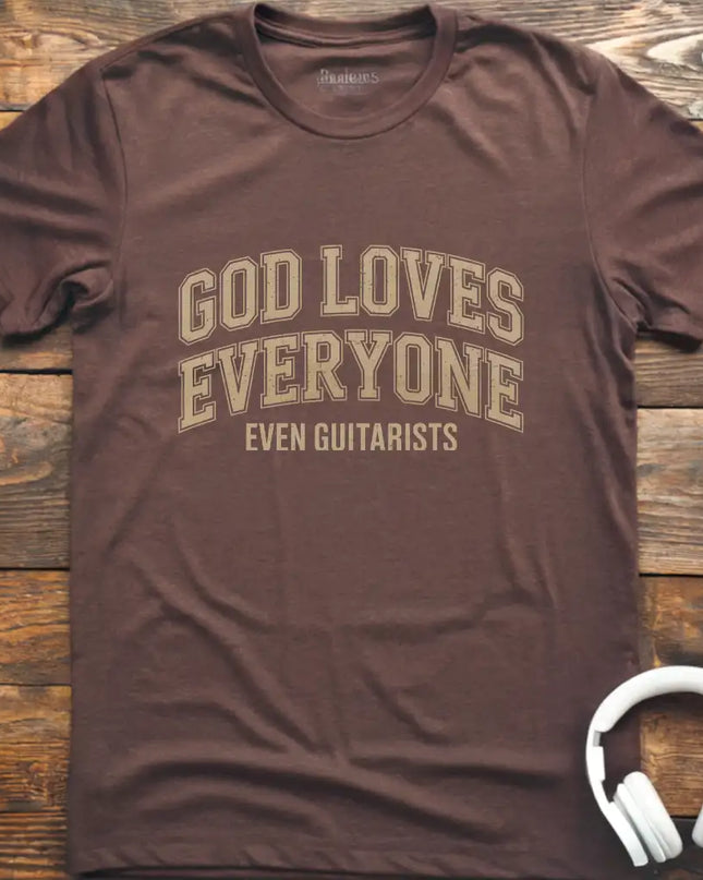 God Loves Guitarists T-Shirt