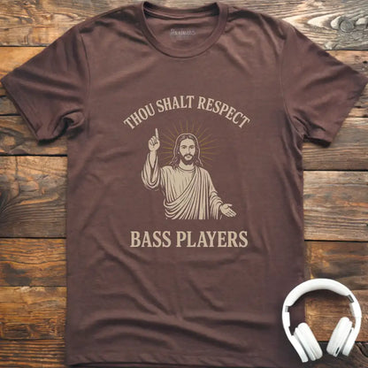 Shalt Respect Bass T-Shirt