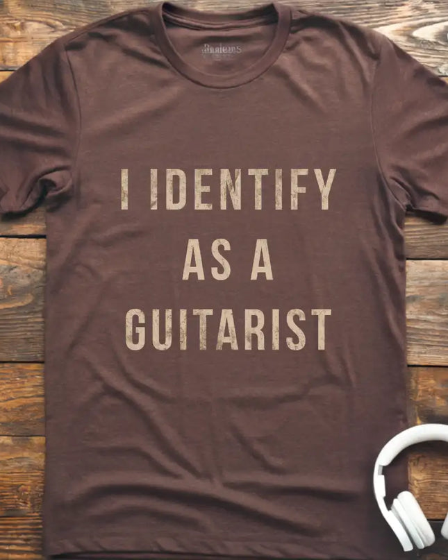 Identify As Guitarist T-Shirt