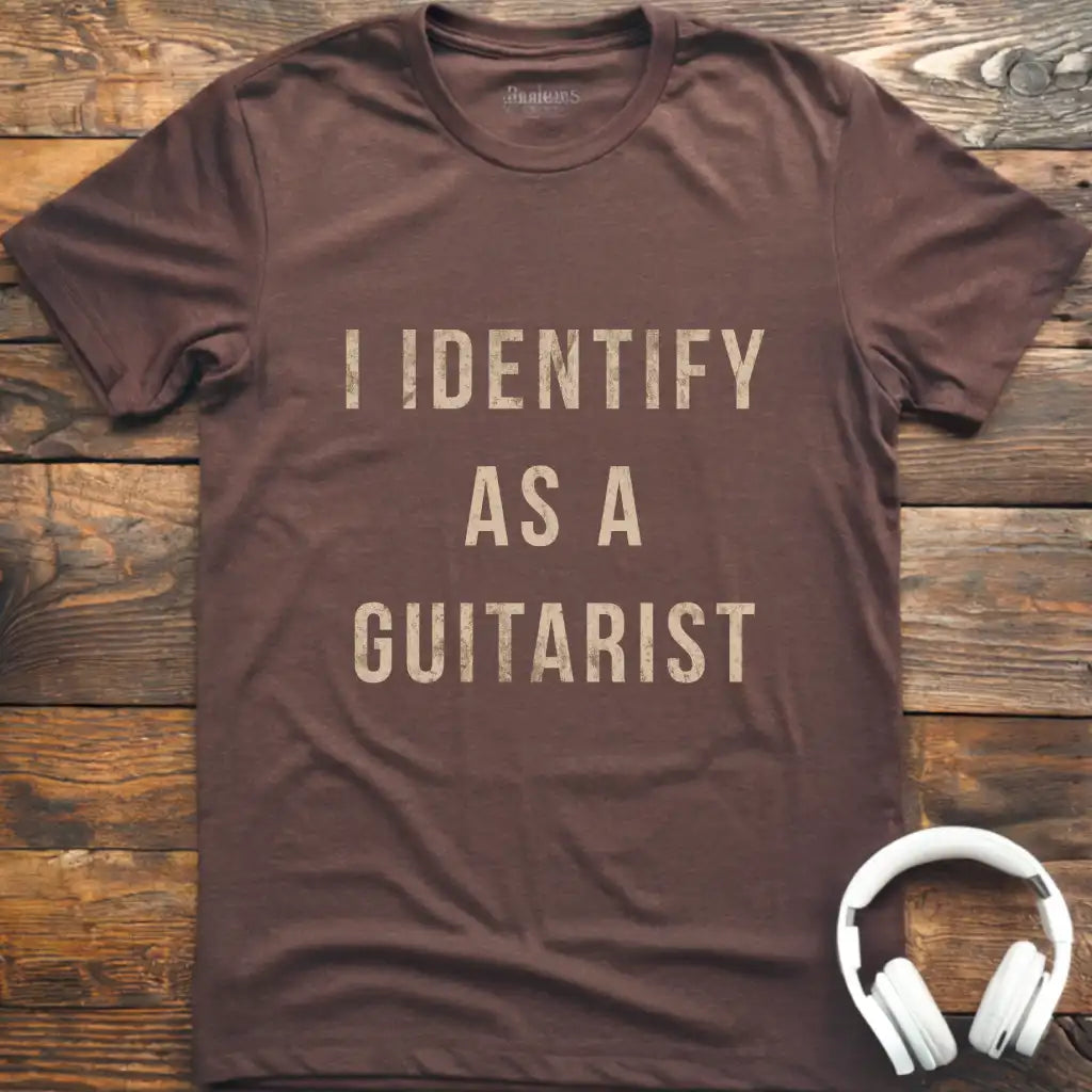 Identify As Guitarist T-Shirt
