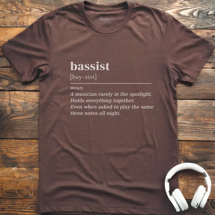 Bassist Dictionary T-Shirt