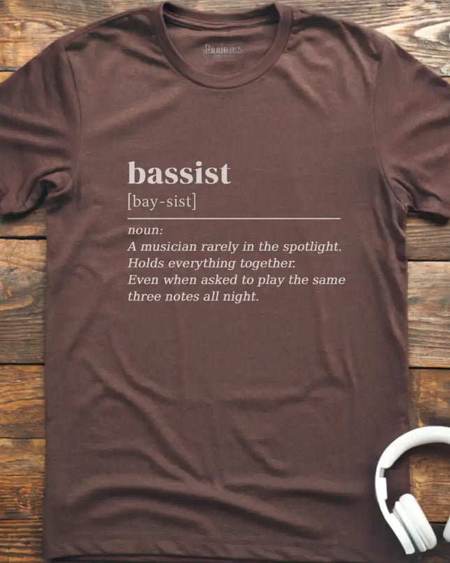 Bassist Dictionary T-Shirt