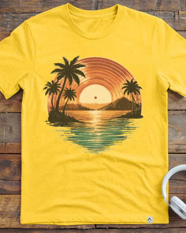 Tropical Vinyl T-Shirt