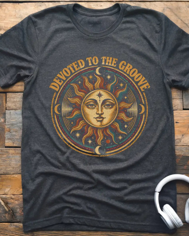 Chordwear mockup: Dark Heather