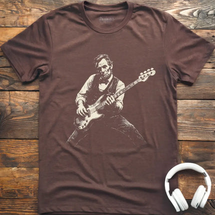 Lincoln Bass Guitar T-Shirt