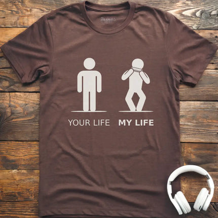My Life Harmonica T-Shirt