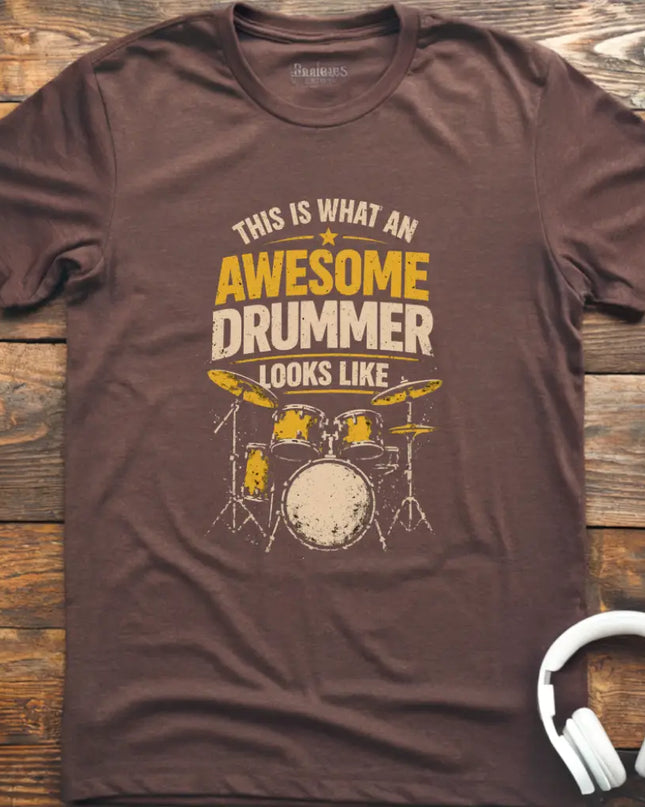 Awesome Drummer T-Shirt