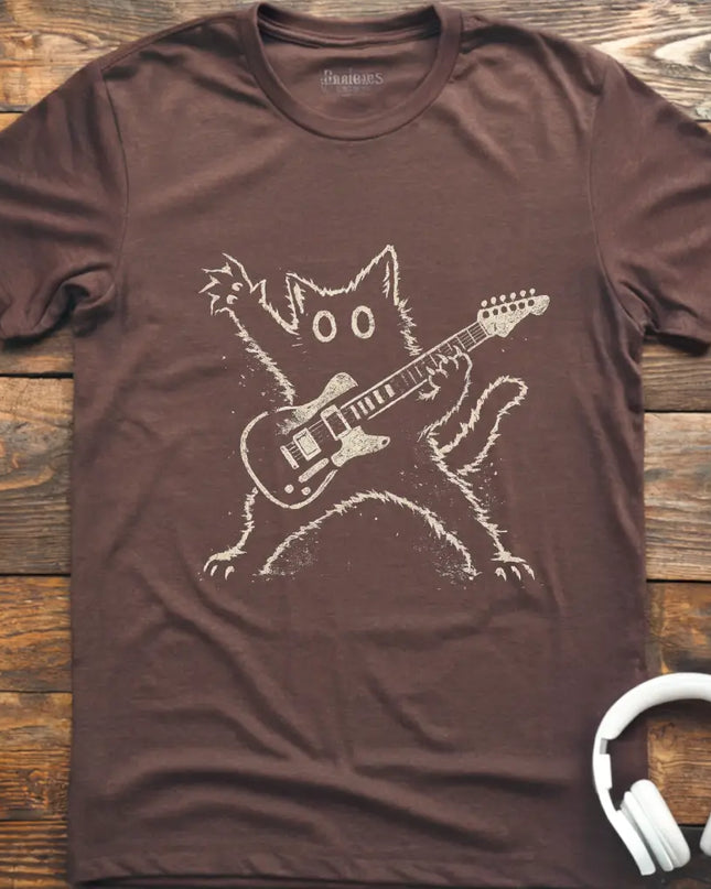 Rock Cat Guitar 2 T-Shirt