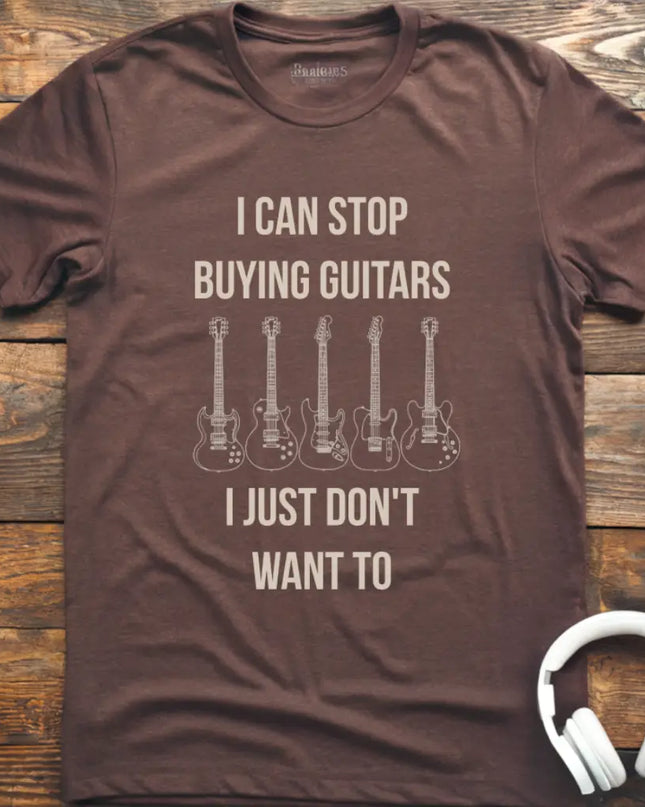I Can Stop Guitar T-Shirt