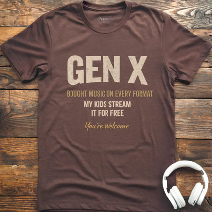 Gen-X You're Welcome T-Shirt
