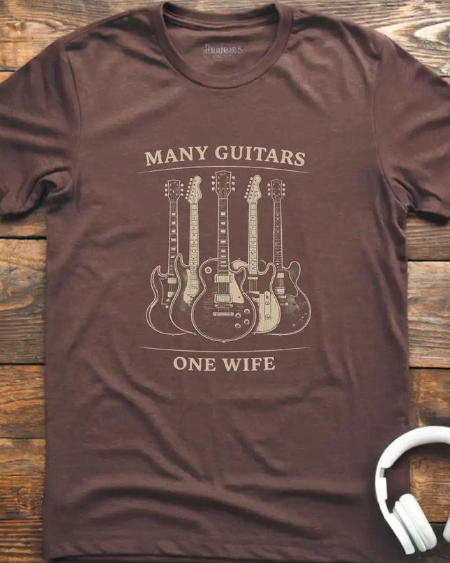 Many Guitars Vintage T-Shirt