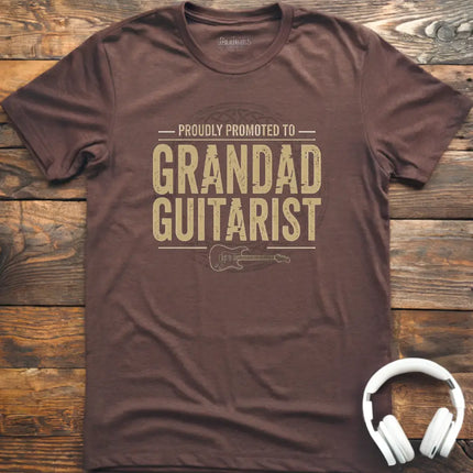 Promoted Grandad Guitarist T-Shirt