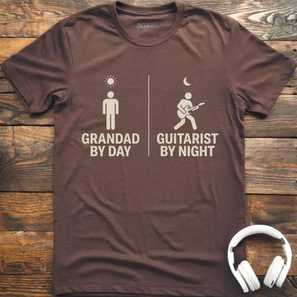 Grandad Guitarist Night T-Shirt