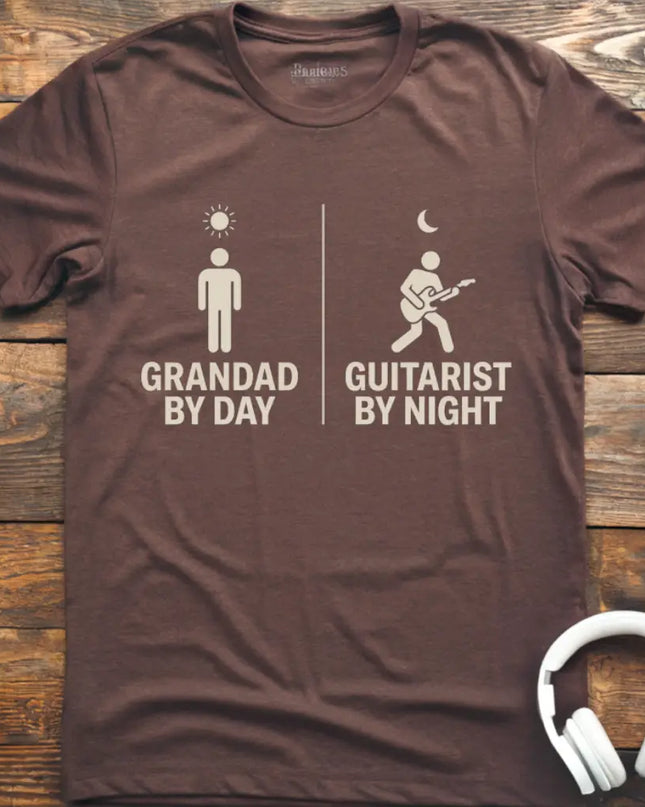 Grandad Guitarist Night T-Shirt