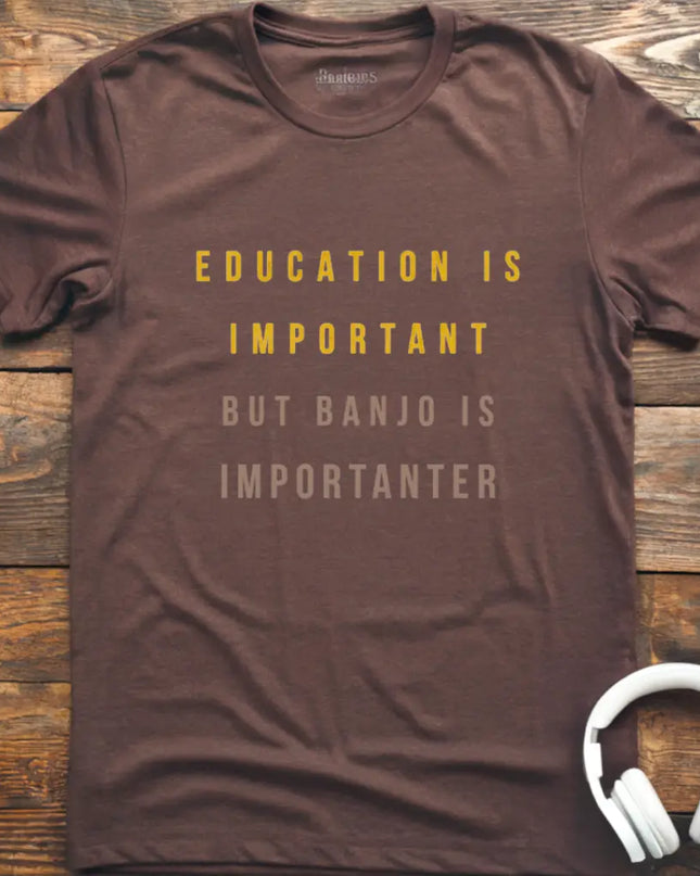 Education Banjo T-Shirt