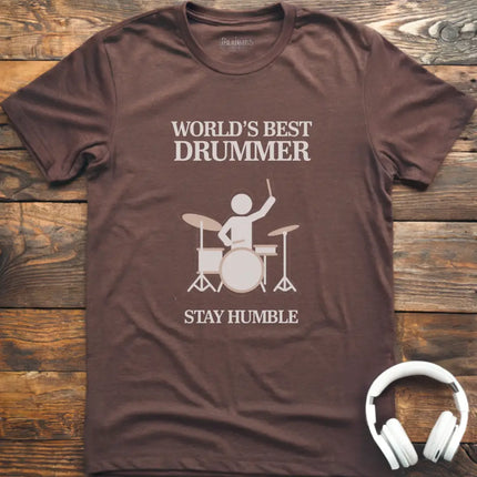 World's Best Drummer T-Shirt