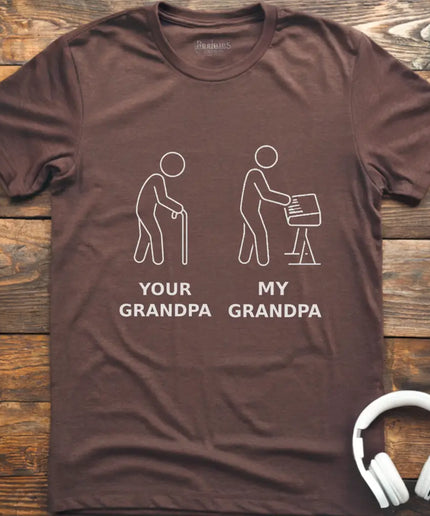 Grandpa Keyboard T-Shirt