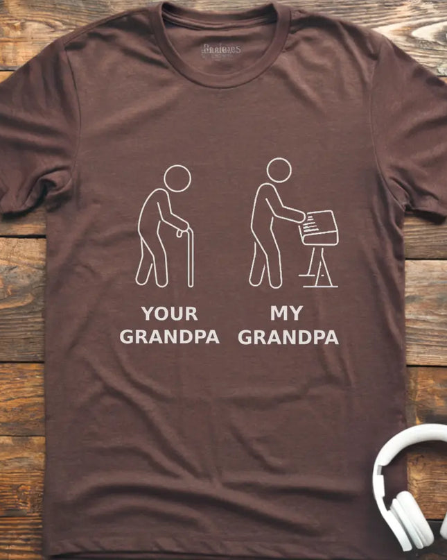 Grandpa Keyboard T-Shirt