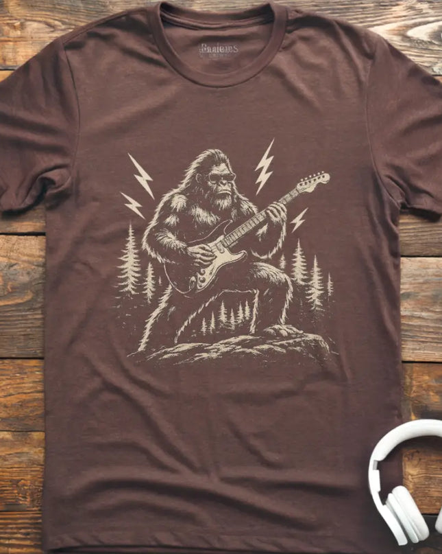 Bigfoot Electric Guitar T-Shirt