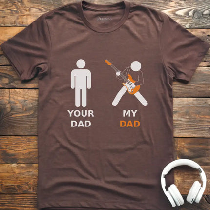 Dad Guitar Left Hand T-Shirt