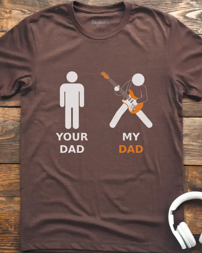 Dad Guitar Left Hand T-Shirt