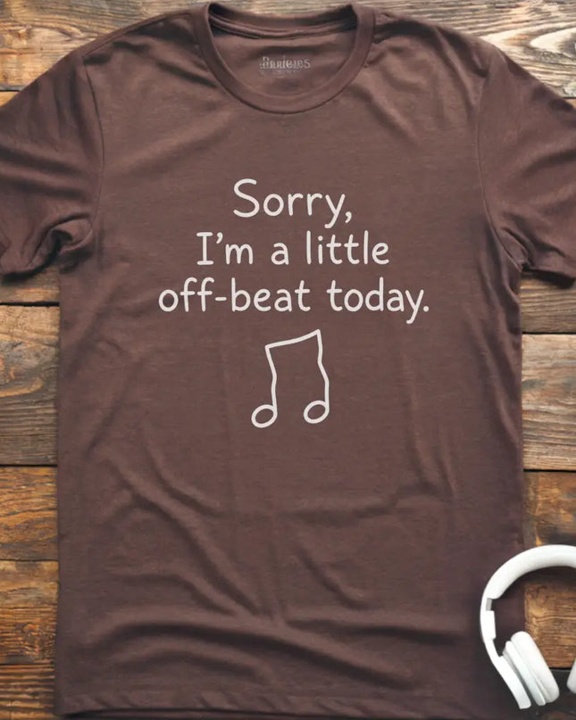 Off Beat Wonky Note T-Shirt