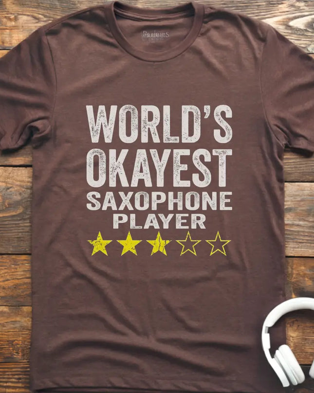 World's Okayest Sax T-Shirt