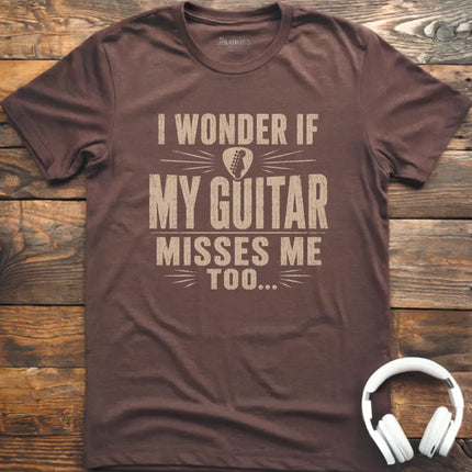Guitar Misses Me T-Shirt