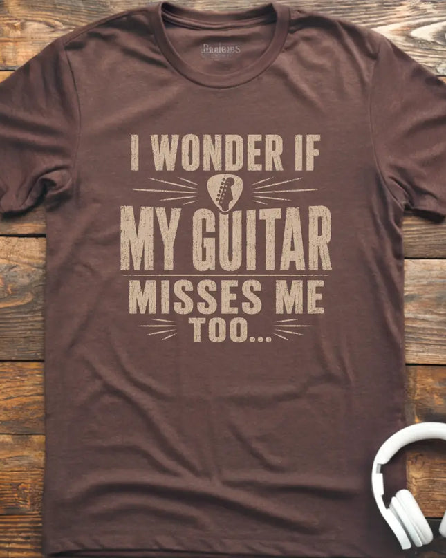 Guitar Misses Me T-Shirt