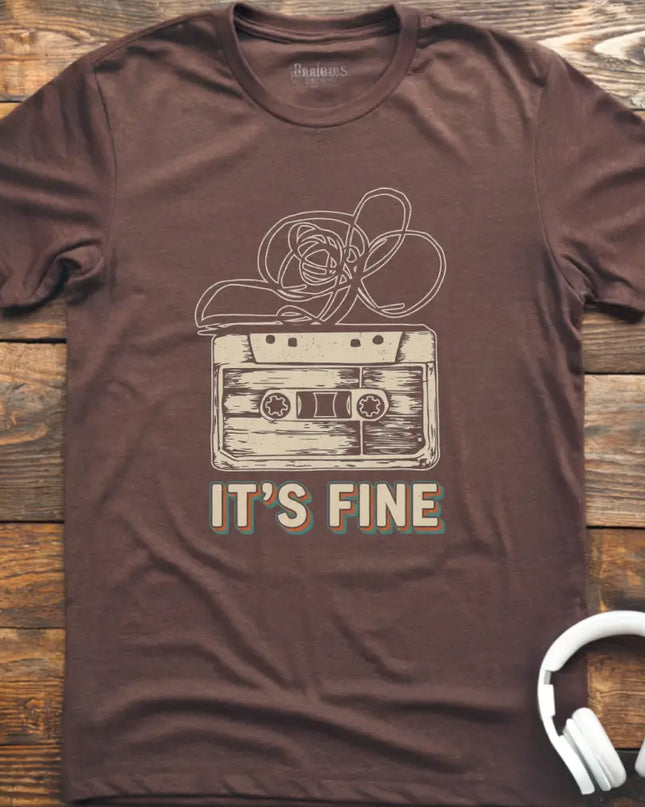 It's Fine Cassette T-Shirt