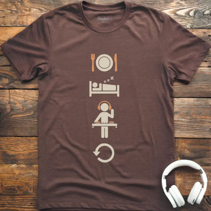 Eat Sleep DJ Repeat T-Shirt
