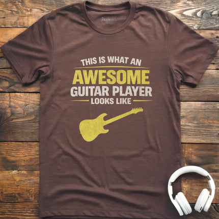 Awesome Guitar Player T-Shirt