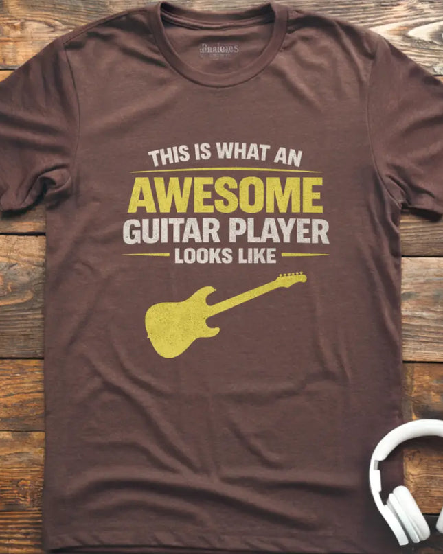 Awesome Guitar Player T-Shirt
