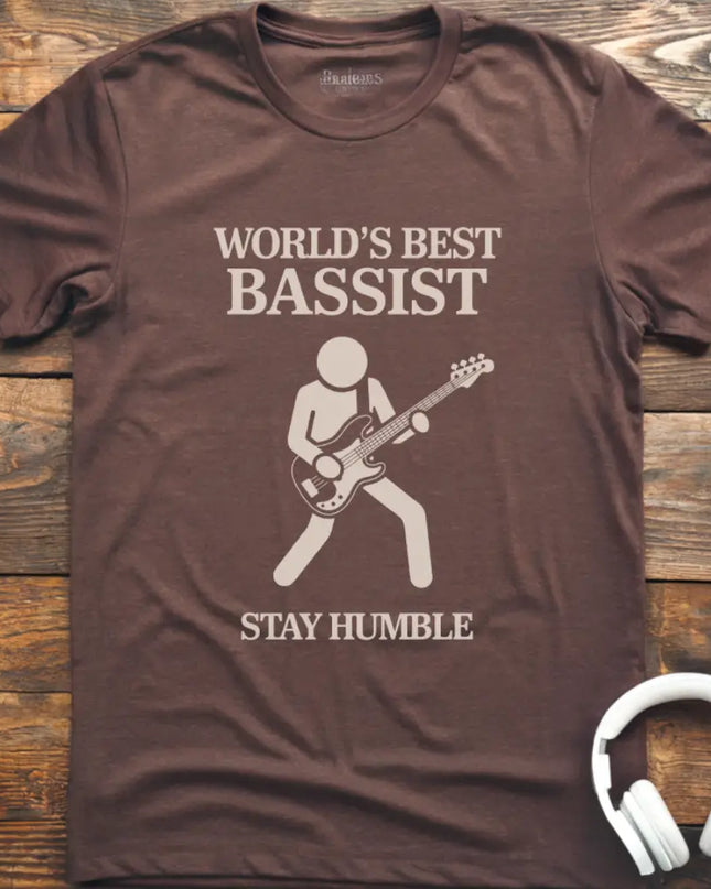 World's Best Bassist T-Shirt
