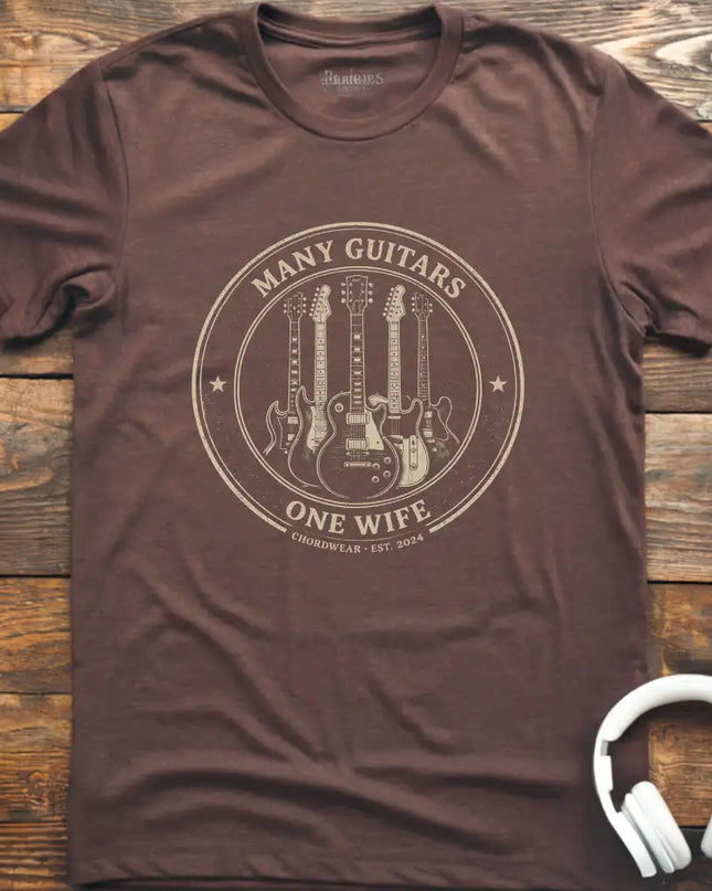 Many Guitars Collectors T-Shirt