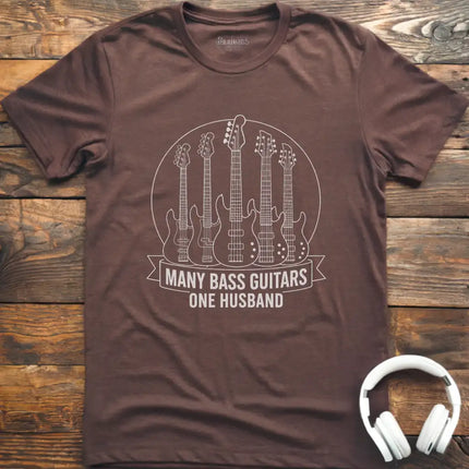 Many Bass Husband T-Shirt