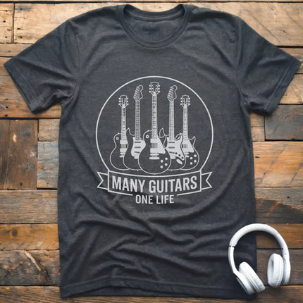 Many Guitars One Life T-Shirt