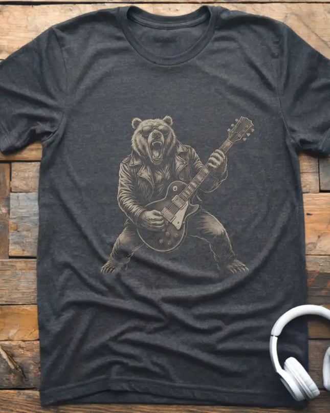 Bear Electric Guitar T-Shirt