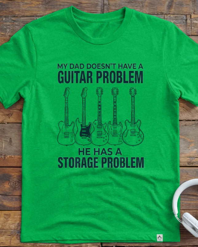 KIDS Guitar Problem Dad T-Shirt