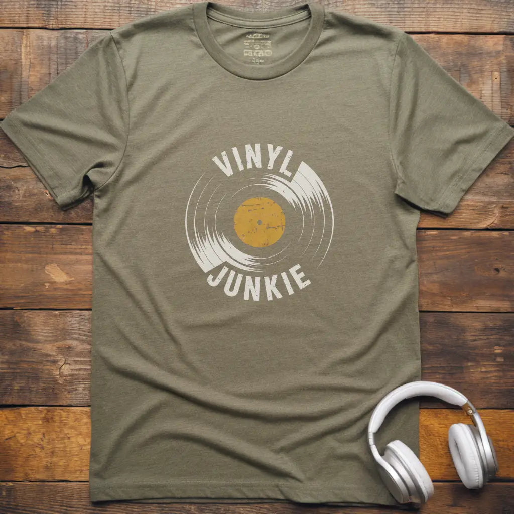 Vinyl Junkie 4 T-Shirt