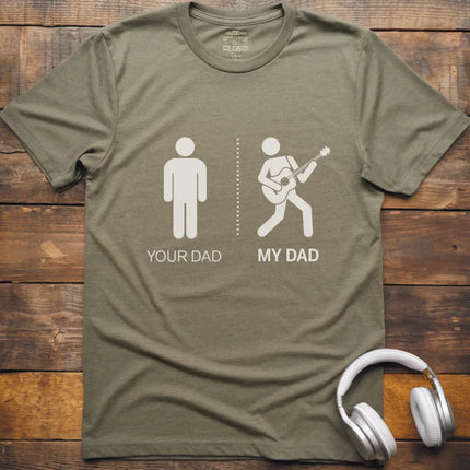 Mein Papa Gitarre T-Shirt