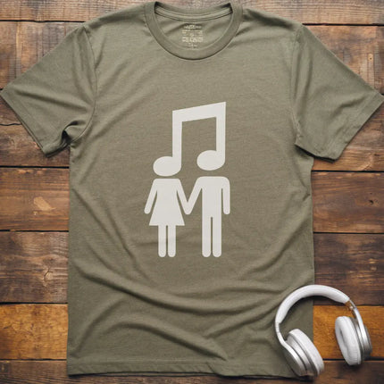 Mann Frau T-Shirt